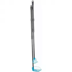 Sběrač na exkrementy s teleskop.tyčí 60-107 cm šedo/modrý TRIXIE