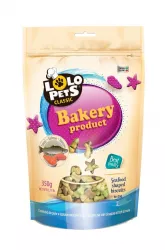 Sušenky KOSTIČKY MOŘSKÉ PLODY s lososem pro psy 350 g LOLO