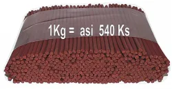 Delika-Pet alan hovězí tyčinky 4mm 1kg/540ks