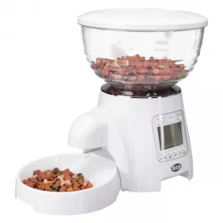 Automatické krmítko TX7, zásobník na 5 l, 5 dávek 40x26x34cm TRIXIE