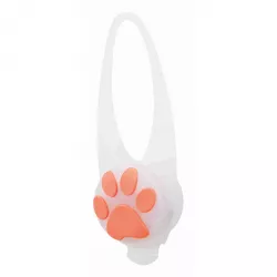 Flasher blikačka pro psy 2,4 cm / 8 cm bílá/barevná tlapka TRIXIE