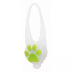 Flasher blikačka pro psy 2,4 cm / 8 cm bílá/barevná tlapka TRIXIE