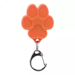 Flasher USB blikačka pro psy 3,5 x 4,3 cm tvar tlapka TRIXIE