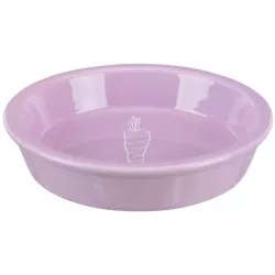 Keramická miska s motivem mrkve pro králíky 200 ml/14 cm TRIXIE
