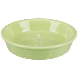 Keramická miska s motivem mrkve pro králíky 200 ml/14 cm TRIXIE