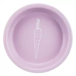 Keramická miska s motivem mrkve pro králíky 200 ml/14 cm TRIXIE