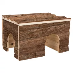 Natural Living přírodní dř. domek ILA s okrajem 40x 25x29 cm TRIXIE