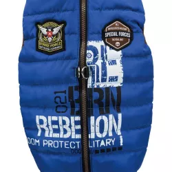 Obleček s postrojem Saint-Malo M 45 cm modrý TRIXIE