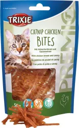 Premio CATNIP CHICKEN BITES kuřecí kousky s catnipem 50 g TRIXIE