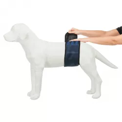 Břišní pás na podložky pro psa samce S 29-37 cm tmavě modrý TRIXIE