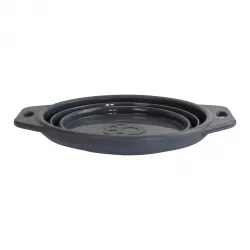 Cestovní skládací miska ze silnostěného silikonu 1l/18cm HipHop HipHop Dog