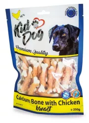 KIDDOG kuřecí prsa na kalciové kostičce 250 g