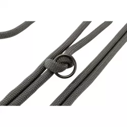 BE NORDIC prodlužovací vodítko, S-M: 2,00m/8mm, tmavošedá/hnědá TRIXIE