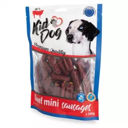 KIDDOG hovězí mini klobásky 250g