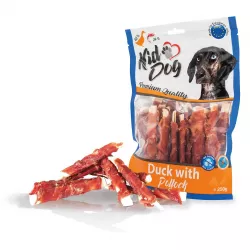 KIDDOG kachní masíčko na plátku tresky 250g