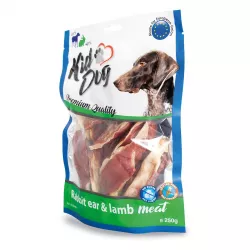 KIDDOG králičí ucho plněné jehněčím masíčkem 250 g