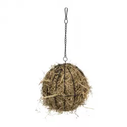 Závěsný kovový míč na seno, lakovaný, 16cm TRIXIE