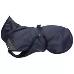 Softshellová bunda ASTON, S: 33cm: 28-48cm, tmavomodrá/šedá TRIXIE