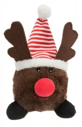 Vánoční plyšový míček Santa Claus/Sob/Sněhulák 18–29 cm TRIXIE