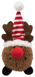 Vánoční plyšový míček Santa Claus/Sob/Sněhulák 18–29 cm TRIXIE