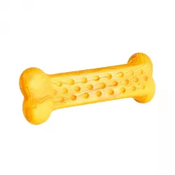 Antibakteriální dentální kost s vůní gril.kuřete HipHop přírodní guma 11 cm HipHop Dog