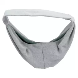 SOFT front carrier - přední látkové nosítko/taška, 22 x 20 x 60 cm, světlešedá/mátová (max. 5kg) TRIXIE