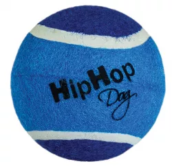 Tenisový míč plněný, plovoucí 6,5 cm HIPHOP HipHop Dog