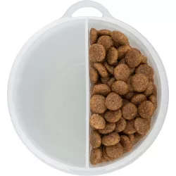 Cestovní zásobník na vodu a krmivo, včetně misky, 2 × 0.35 l/ø11 × 23 cm TRIXIE