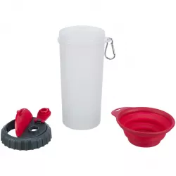 Cestovní zásobník na vodu a krmivo, včetně misky, 2 × 0.35 l/ø11 × 23 cm TRIXIE