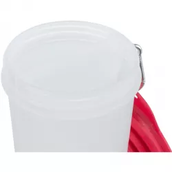 Cestovní zásobník na vodu a krmivo, včetně misky, 2 × 0.35 l/ø11 × 23 cm TRIXIE