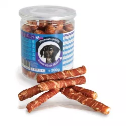 KIDDOG jehněčí steak na buvolí tyčince PREMIUM QUALITY 200g dóza