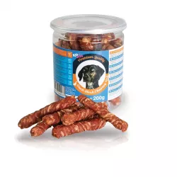 KIDDOG kachní steak na buvolí tyčince - PREMIUM QUALITY 200g dóza