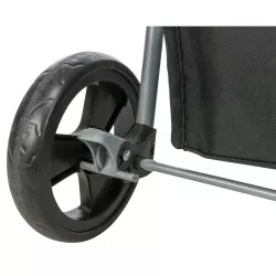 Kočárek pro psy BUGGY, rychlosklápěcí, 47 x 100 x 80cm, 4,9kg, šedá TRIXIE