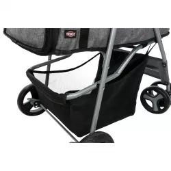Kočárek pro psy BUGGY, rychlosklápěcí, 47 x 100 x 80cm, 4,9kg, šedá TRIXIE