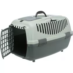 Be Eco Capri 2 transportní box, XS-S: 37 x 34 x 55 cm, antracit/ šedo-zelená TRIXIE