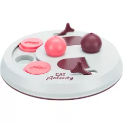Cat Activity FLIP BOARD, strategická hra, ø 23, vínová/růžová/šedá TRIXIE