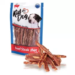 KIDDOG hovězí steak v proužku 80g