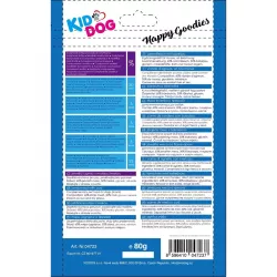 KIDDOG jehněčí lupínky s mořskou treskou 80g