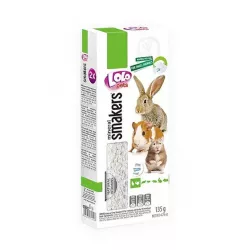 LOLO SMAKERS přírodní vápenná tyčinka pro hlodavce a králíky 135g