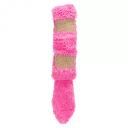 Poduška s ocasem XXL, plyš/juta/catnip, šusticí, 39cm TRIXIE