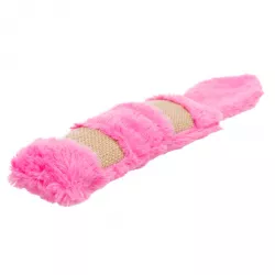 Poduška s ocasem XXL, plyš/juta/catnip, šusticí, 39cm TRIXIE