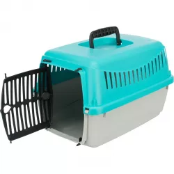 Capri XS transportní box, XS: 26 x 25 x 39cm, antracit/zelená TRIXIE