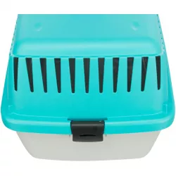 Capri XS transportní box, XS: 26 x 25 x 39cm, antracit/zelená TRIXIE