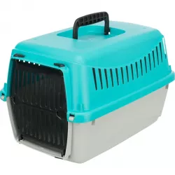 Capri XS transportní box, XS: 26 x 25 x 39cm, antracit/zelená TRIXIE