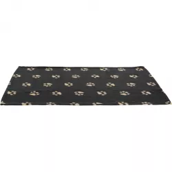 Flísová deka BEANY 100x70cm, - černá s šedými kostičkami TRIXIE Flísová deka BEANY 100x70cm, - černá s šedými kostičkami TRIXIE