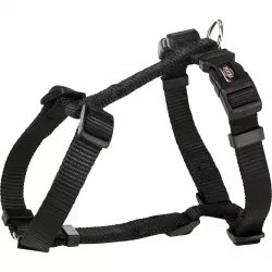 PREMIUM H-postroj L-XL 75-120 cm/25 mm, - černý TRIXIE