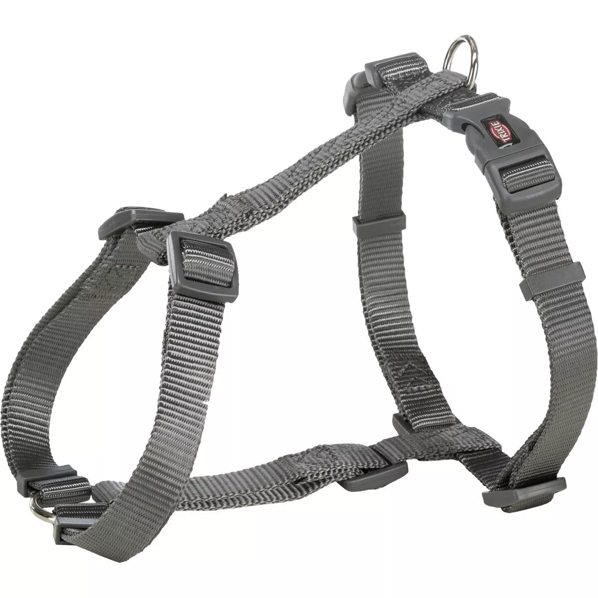 H-postroj PREMIUM M-L:hruď:52-75cm/20mm - grafit TRIXIE