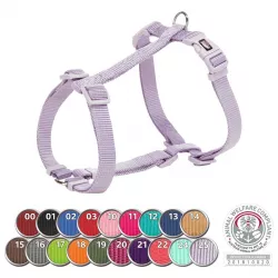 H-postroj PREMIUM M-L:hruď:52-75cm/20mm - grafit TRIXIE