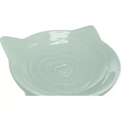 Keramická miska VIVIANA, tvar kočičí hlavy, 0,15 l/ø 14 cm, šalvějová TRIXIE