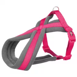 Nylonový postroj PREMIUM podšitý 35-50cm/25mm (S), - fuchsie TRIXIE